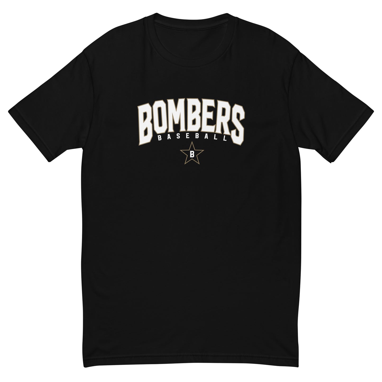 Bombers Bookend Fitted Short Sleeve T-shirt | Next Level
