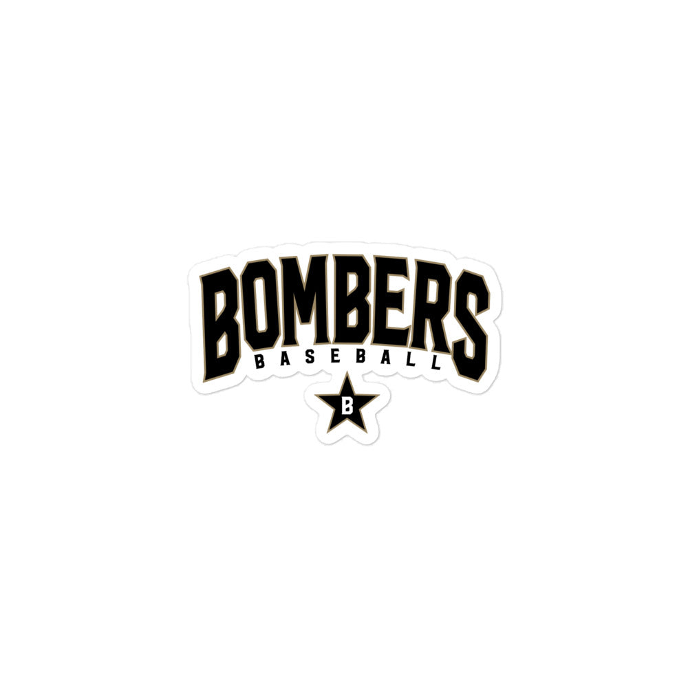 Bombers Bookend Vinyl Sticker