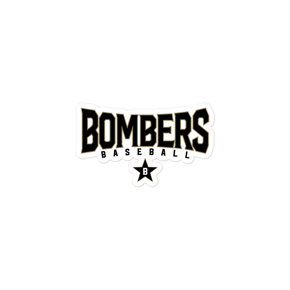 Bombers Squeeze Vinyl Sticker