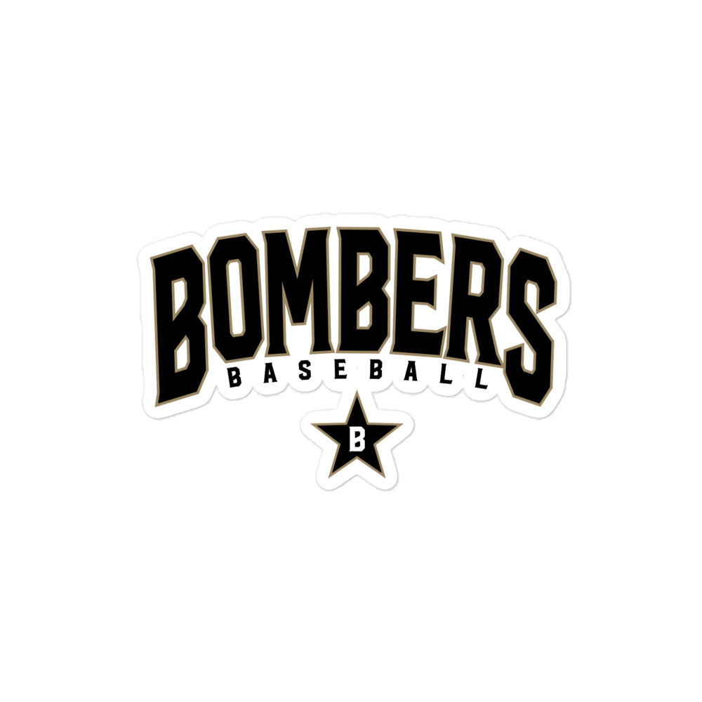 Bombers Bookend Vinyl Sticker