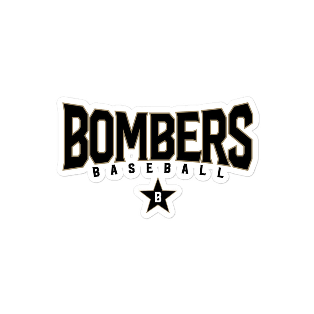 Bombers Squeeze Vinyl Sticker