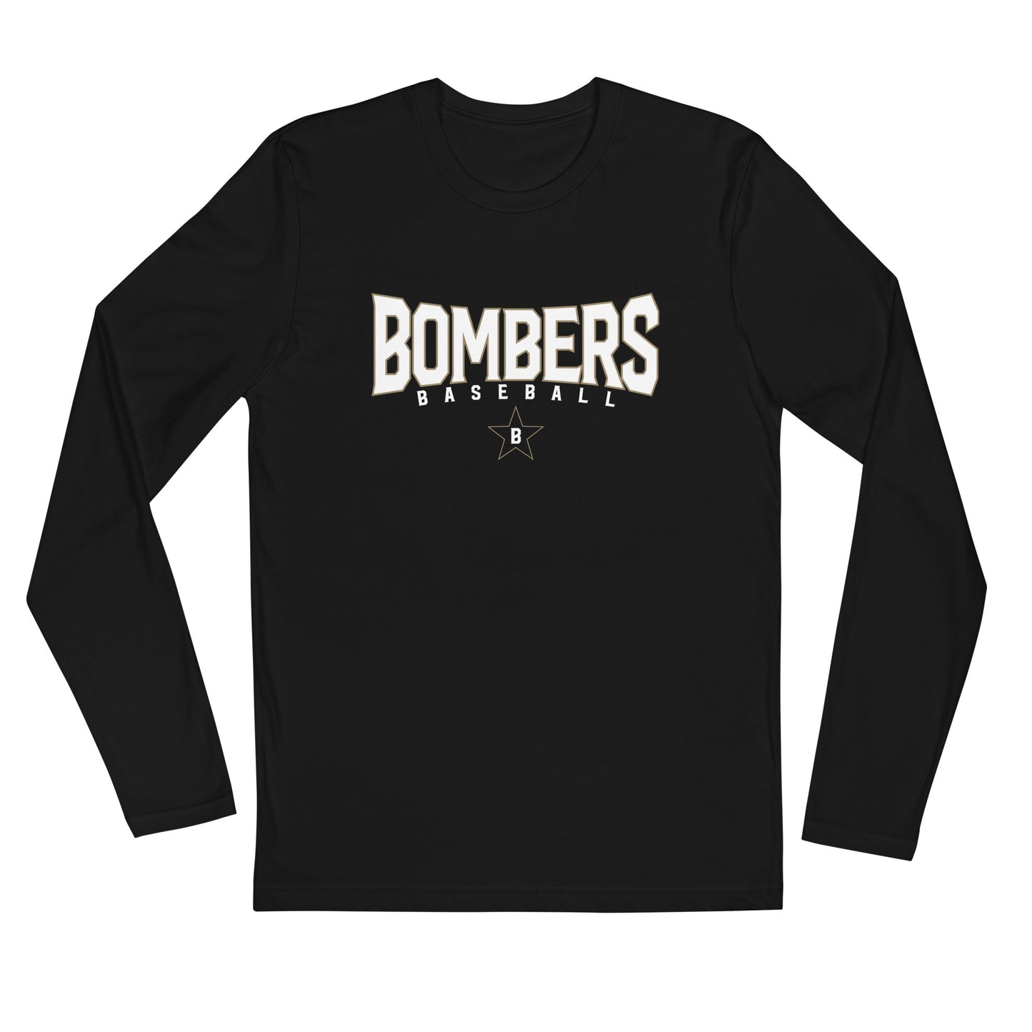 Bombers Squeeze Long Sleeve Fitted Crew | Next Level