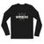 Bombers Cross Long Sleeve Fitted Crew | Next Level