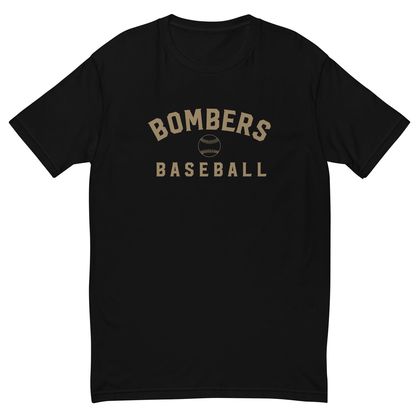 Bombers Baseball Arc Fitted Short Sleeve T-shirt | Next Level