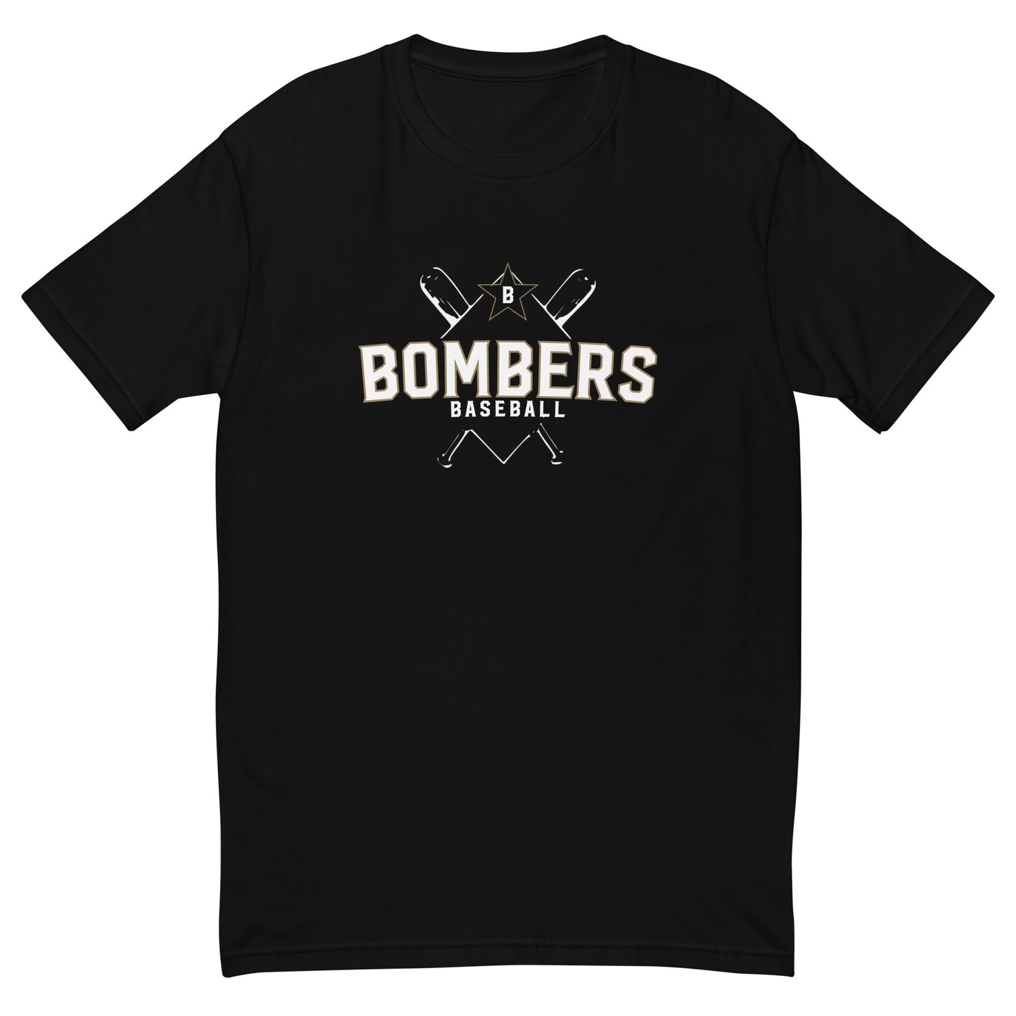 Bombers Cross Fitted Short Sleeve T-shirt | Next Level