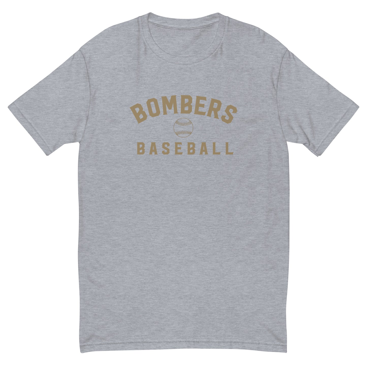 Bombers Baseball Arc Fitted Short Sleeve T-shirt | Next Level