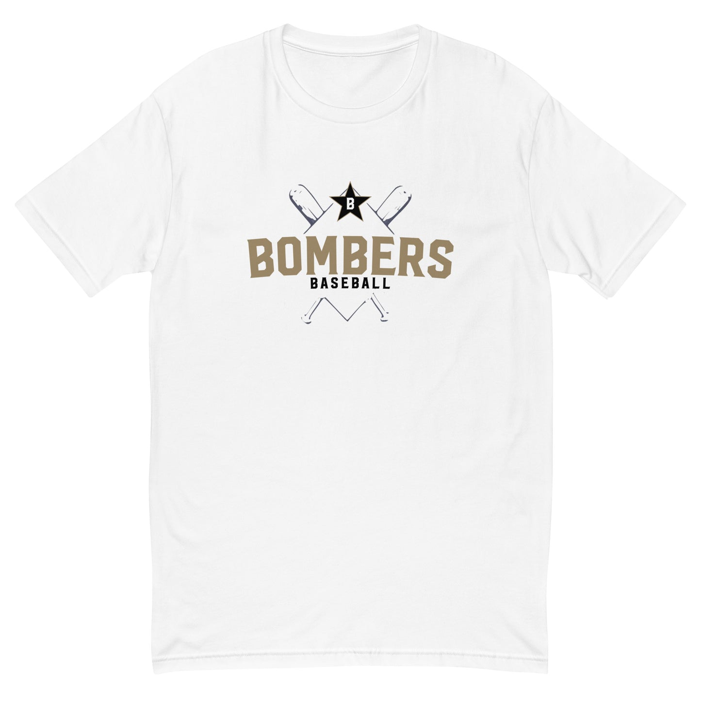 Bombers Cross Fitted Short Sleeve T-shirt | Next Level