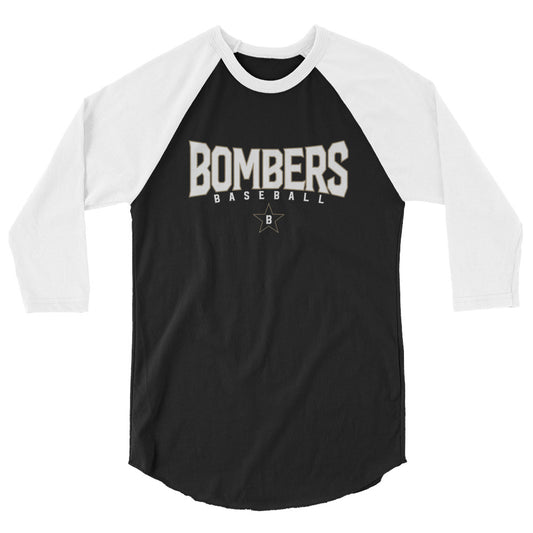 Bombers Squeeze 3/4 Sleeve Raglan Tee