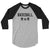 Bombers Baseball Mom Star 3/4 Sleeve Raglan Tee