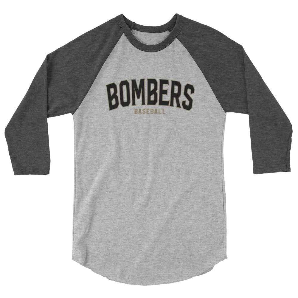 Bombers Arc 3/4 Sleeve Raglan Tee