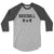 Bombers Baseball Mom Star 3/4 Sleeve Raglan Tee