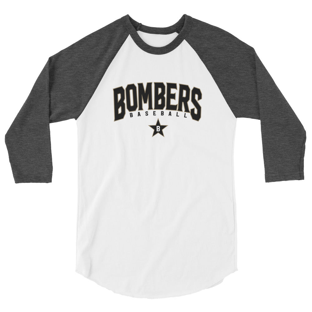 Bombers Bookend 3/4 Sleeve Raglan Tee