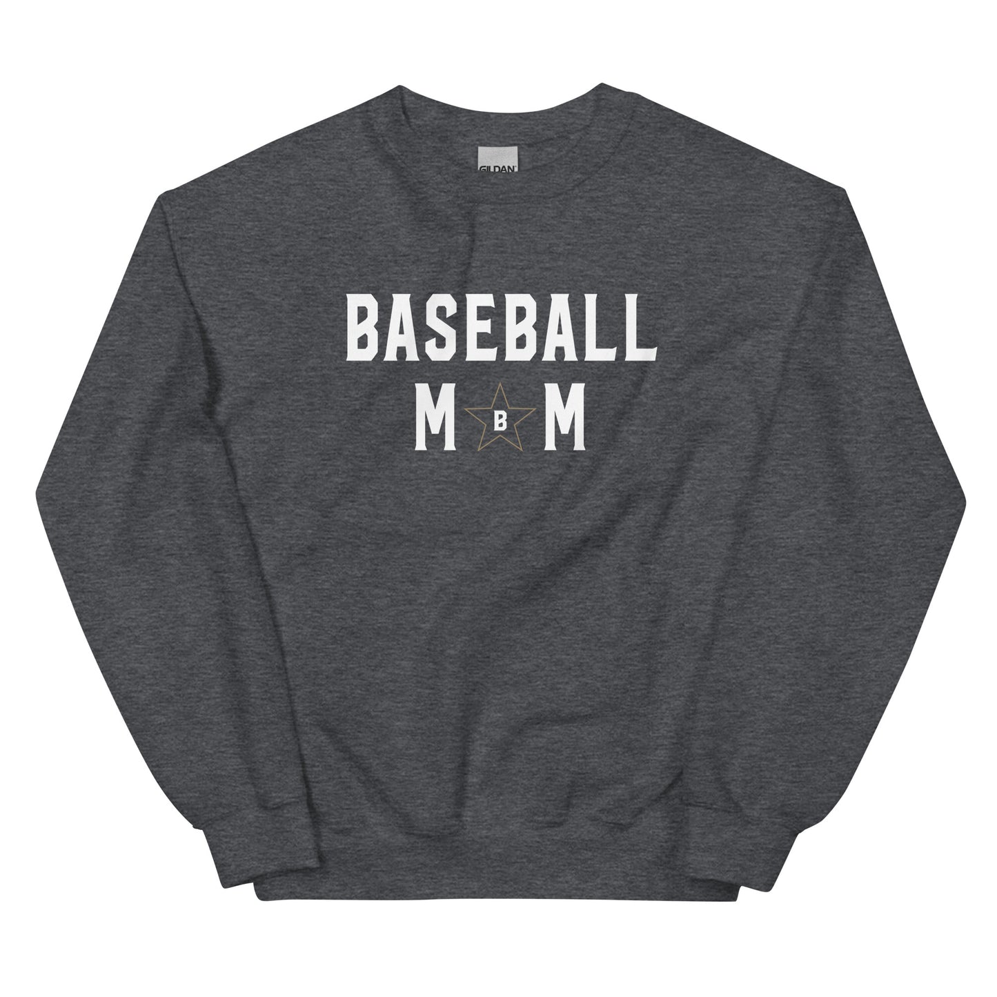 Bombers Baseball Mom Star Sweatshirt | Gildan