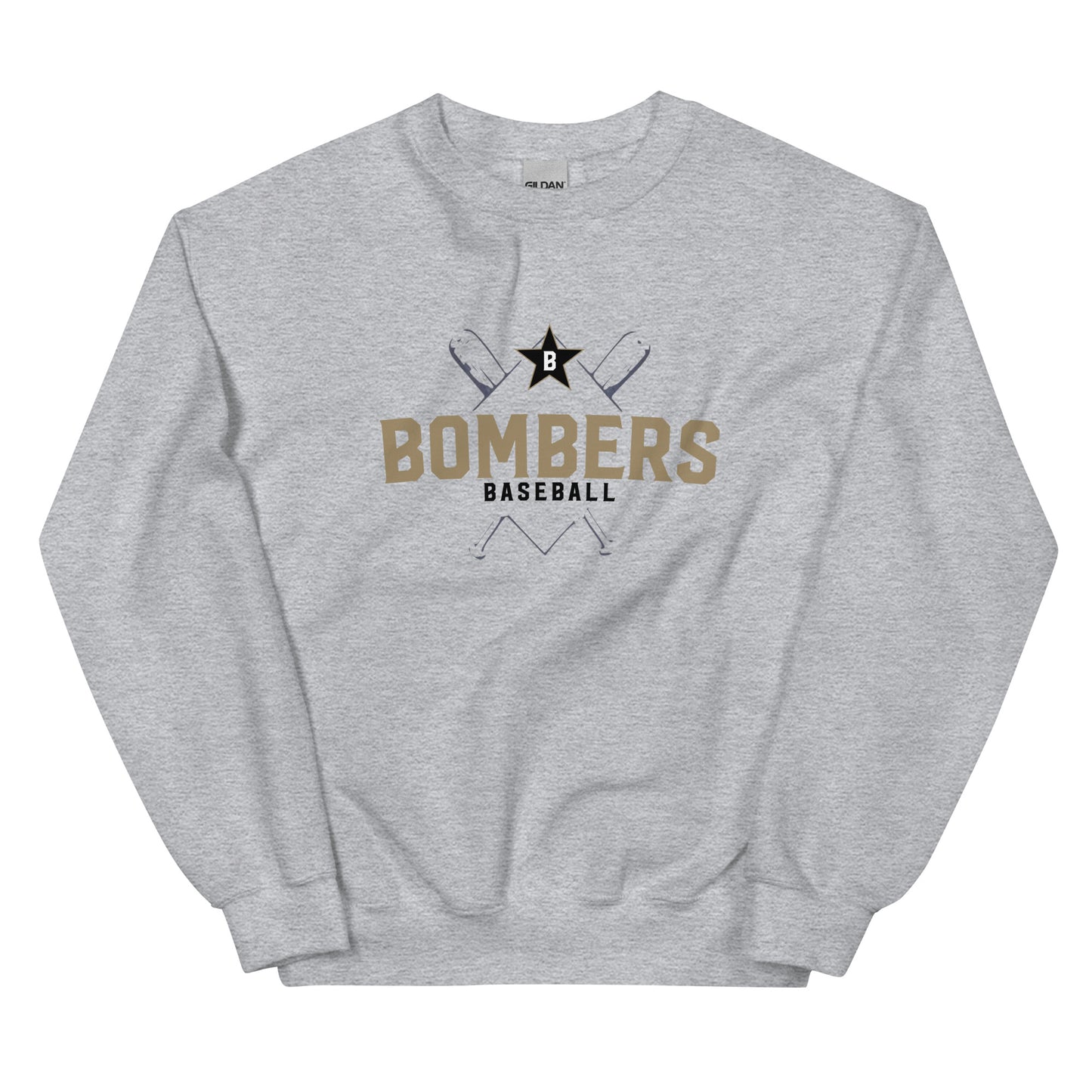 Bombers Cross Sweatshirt | Gildan