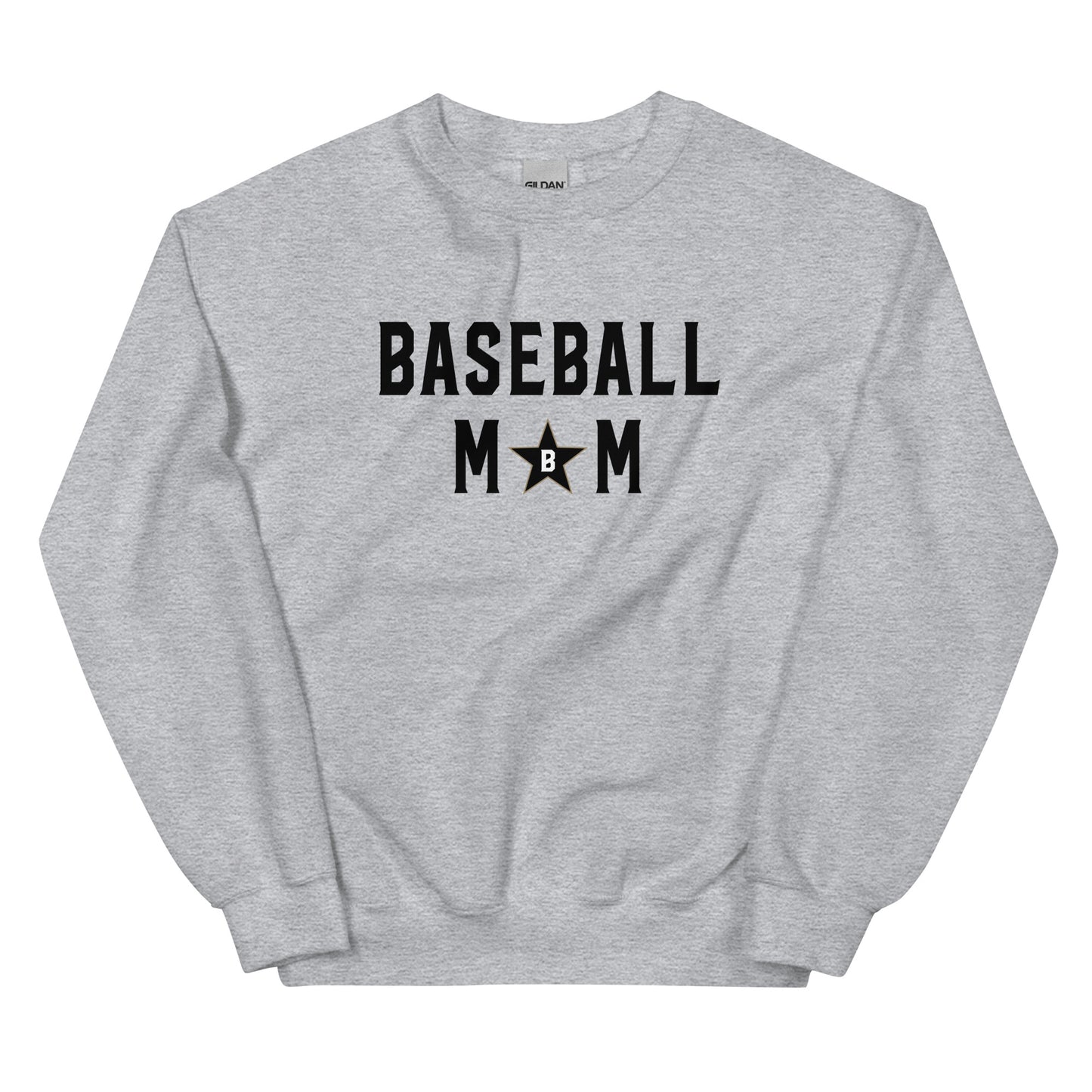 Bombers Baseball Mom Star Sweatshirt | Gildan