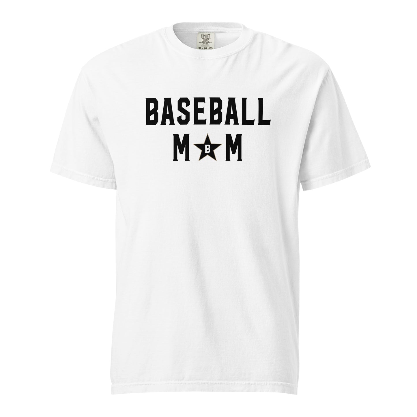 Bombers Baseball Mom Star T-shirt | Comfort Colors