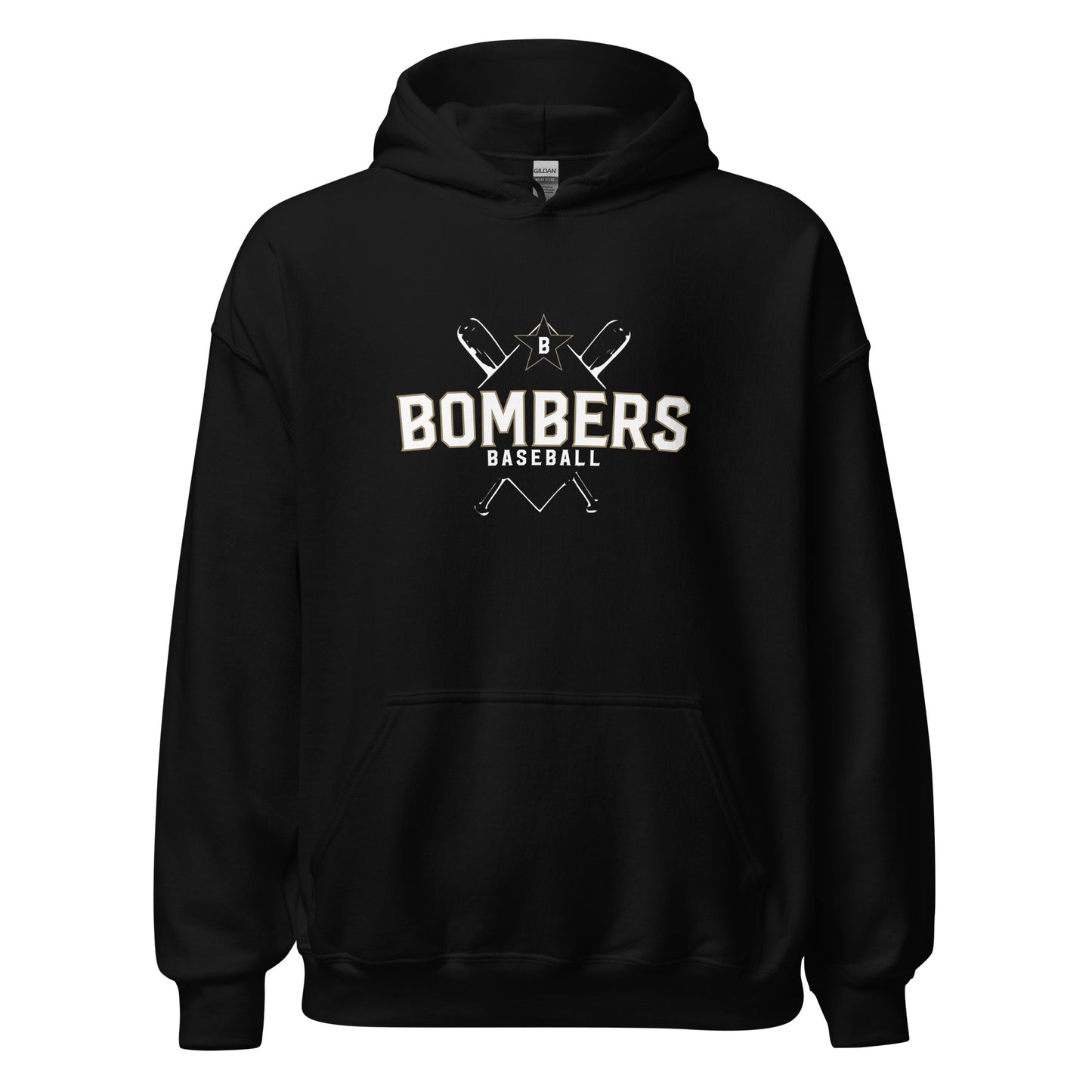 Bombers Cross Hoodie | Gildan