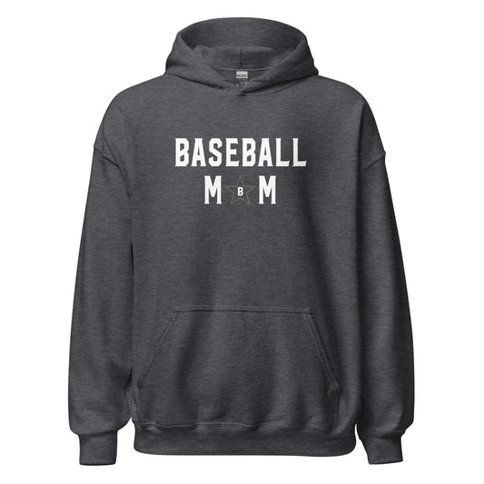 Bombers Baseball Mom Star Hoodie | Gildan