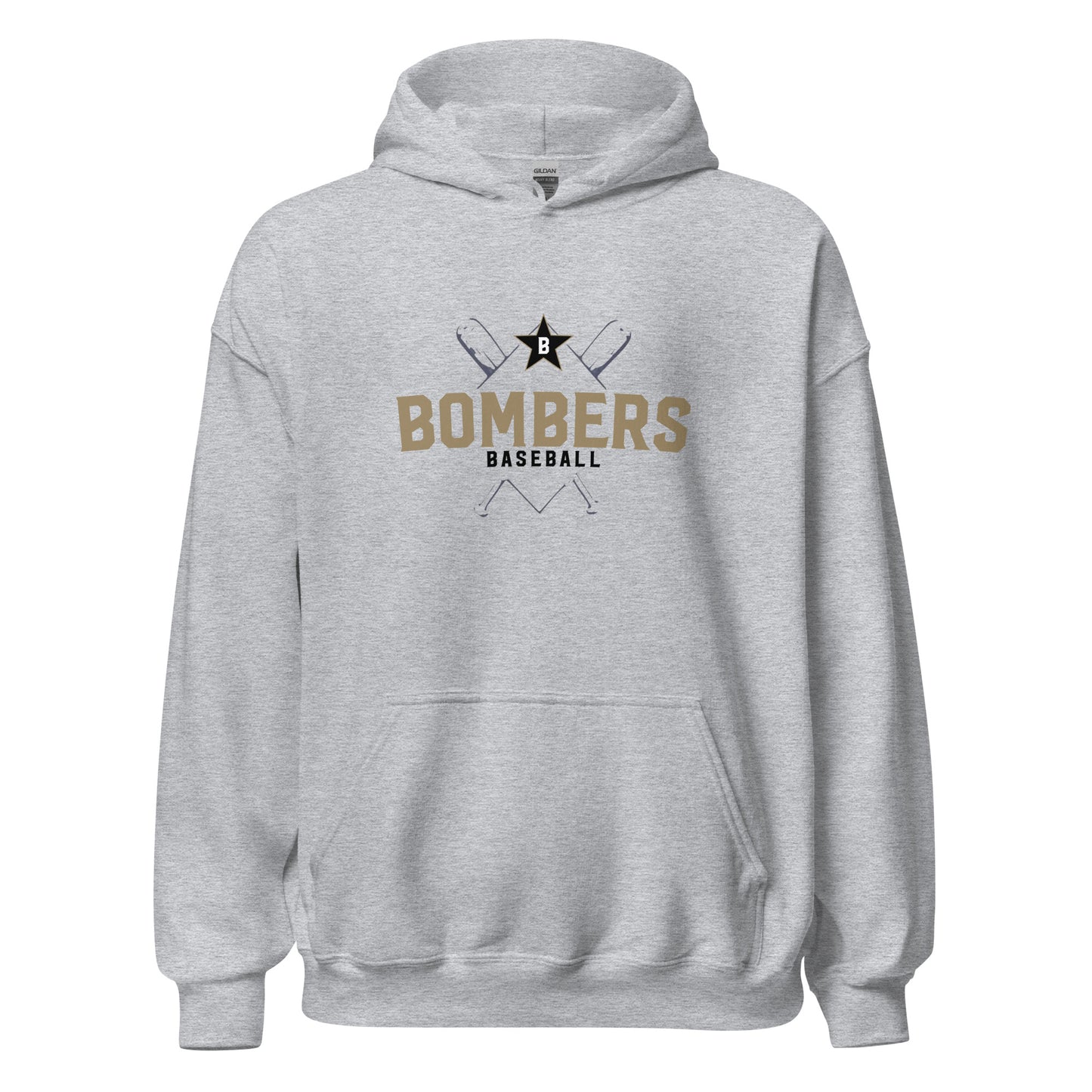 Bombers Cross Hoodie | Gildan