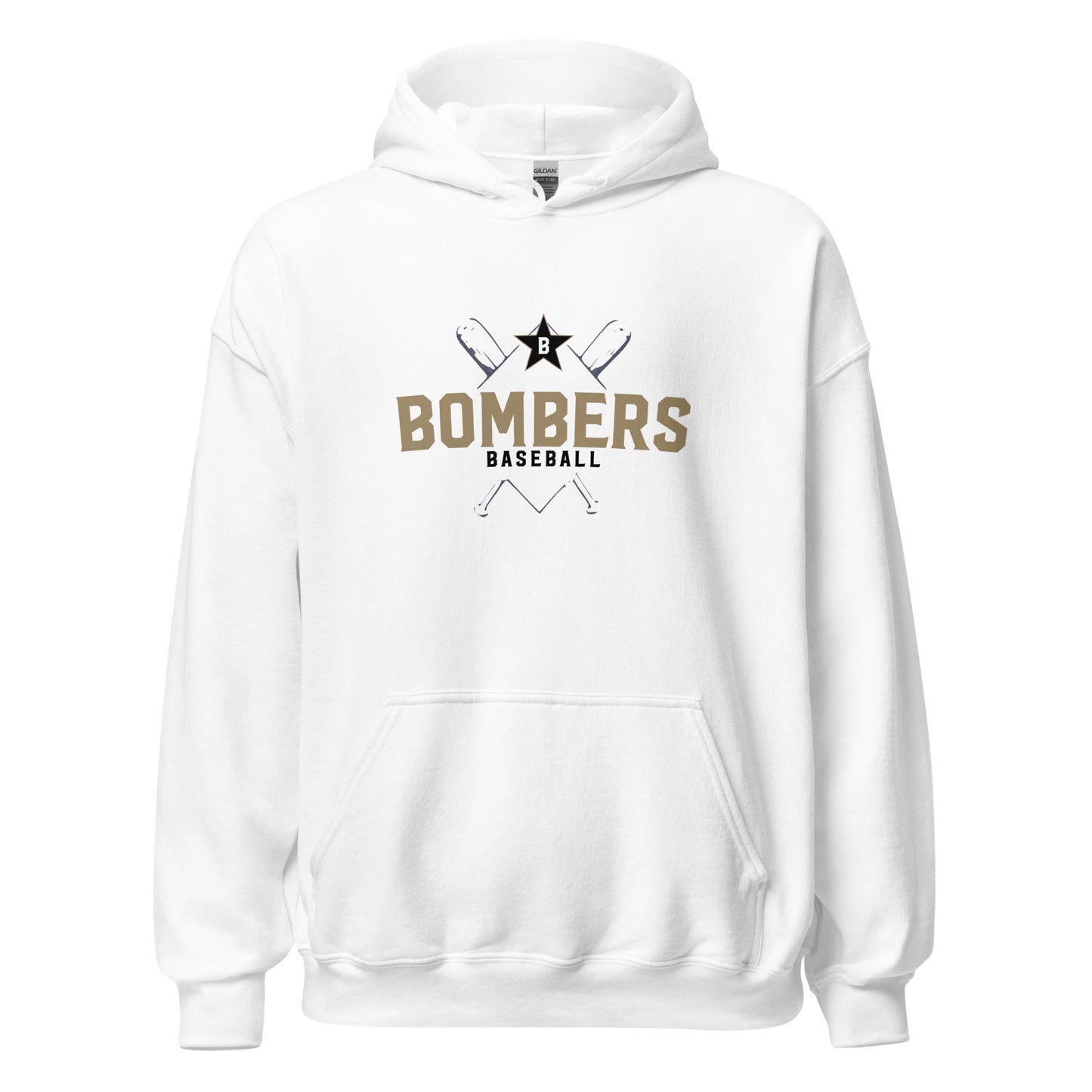 Bombers Cross Hoodie | Gildan