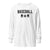 Bombers Baseball Mom Star Hooded Long-Sleeve Tee | Bella + Canvas