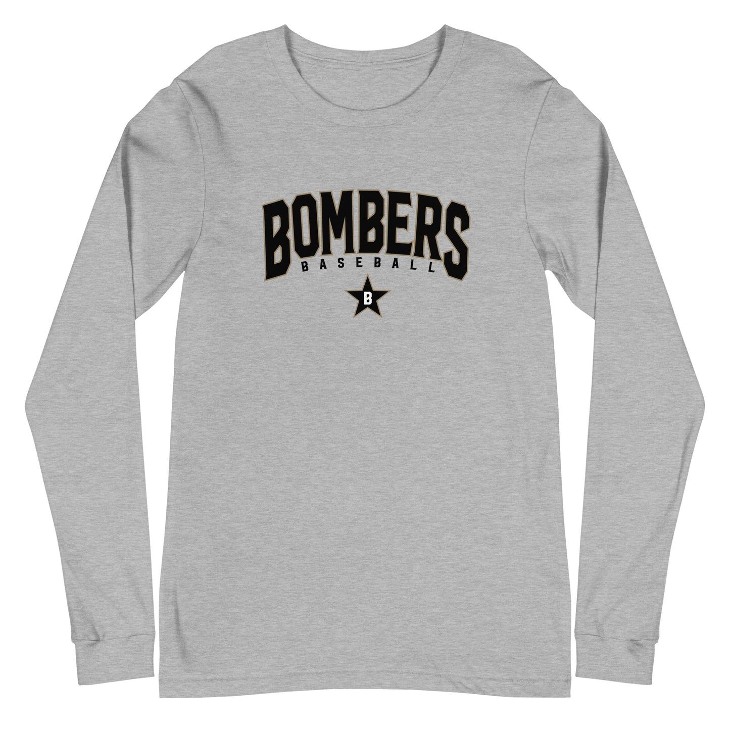 Bombers Bookend Long-Sleeve Tee | Bella + Canvas