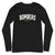 Bombers Arc Long-Sleeve Tee | Bella + Canvas