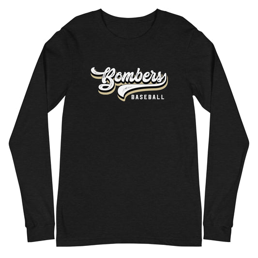 Bombers Script Long-Sleeve Tee | Bella + Canvas