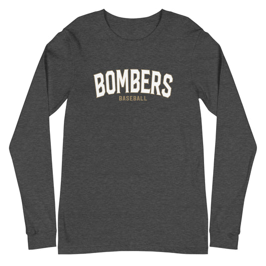 Bombers Arc Long-Sleeve Tee | Bella + Canvas