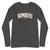 Bombers Arc Long-Sleeve Tee | Bella + Canvas