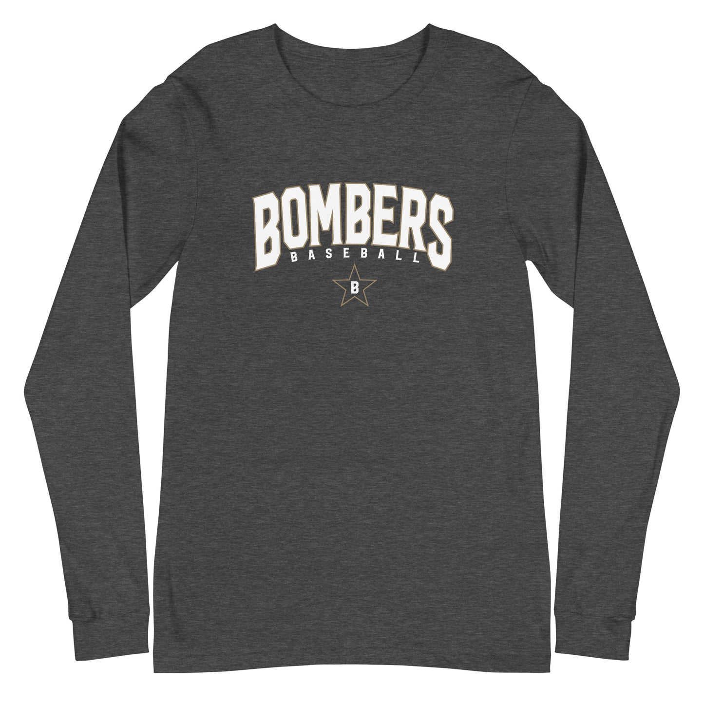 Bombers Bookend Long-Sleeve Tee | Bella + Canvas