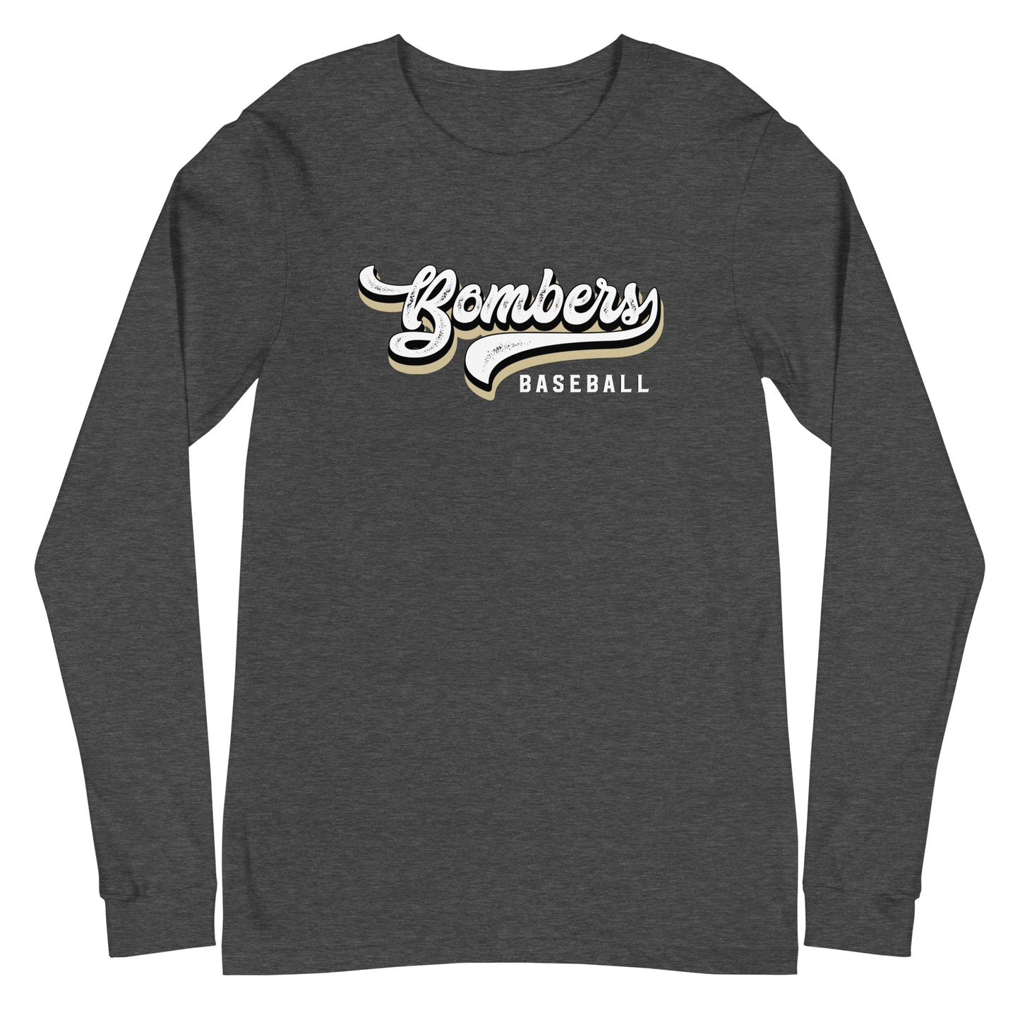 Bombers Script Long-Sleeve Tee | Bella + Canvas