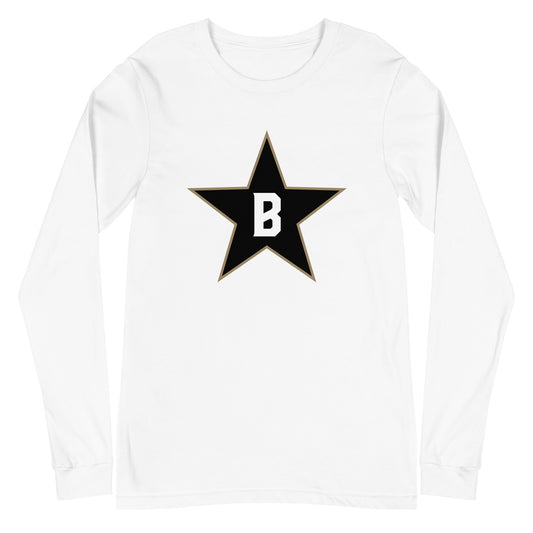 Bombers Star Long-Sleeve Tee | Bella + Canvas