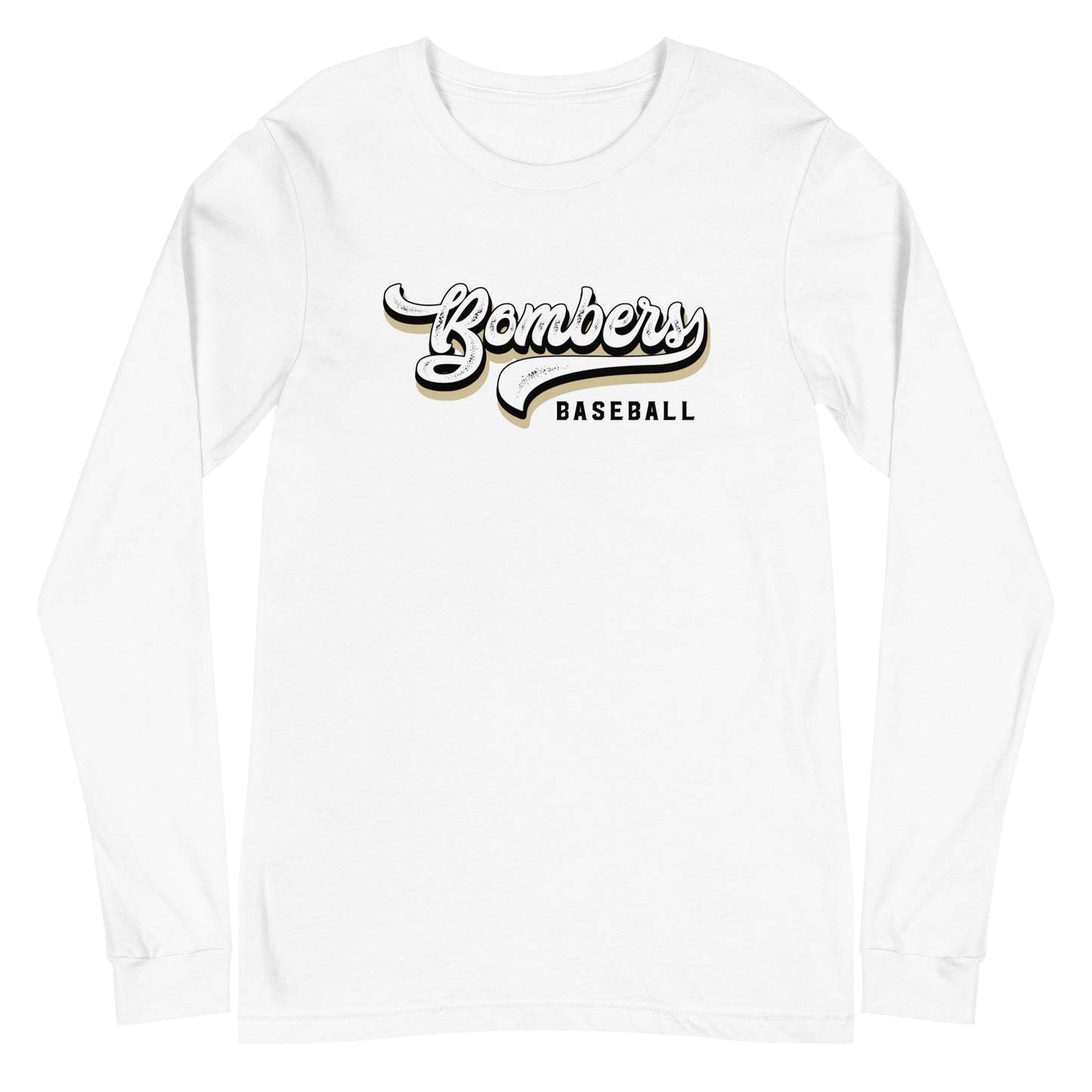 Bombers Script Long-Sleeve Tee | Bella + Canvas