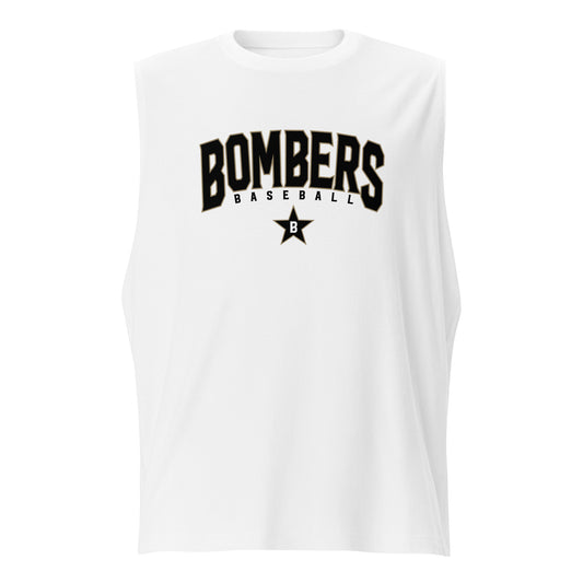 Bombers Bookend Muscle Shirt | Bella + Canvas