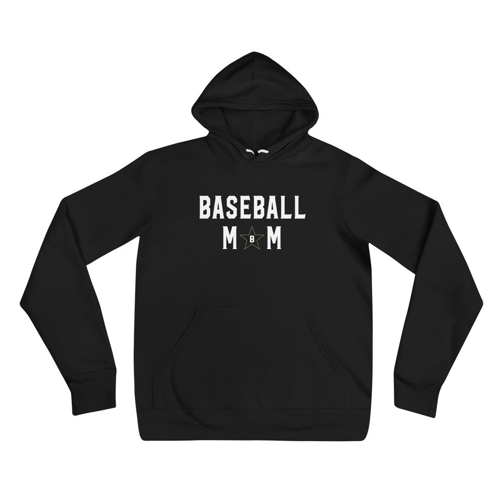 Bombers Baseball Mom Star Hoodie | Bella + Canvas