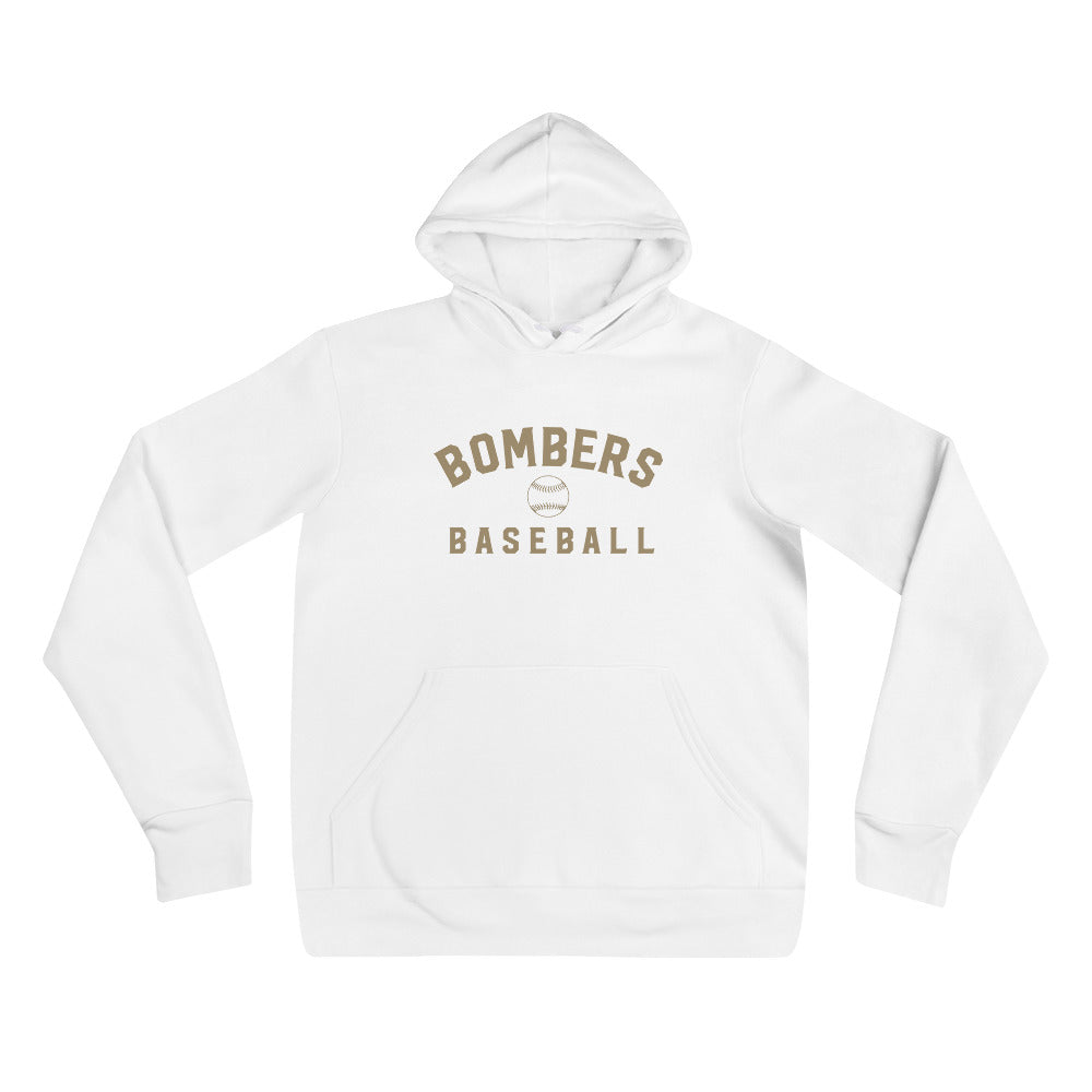 Bombers Baseball Arc Hoodie | Bella + Canvas