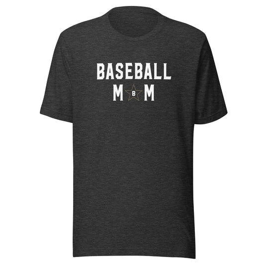 Bombers Baseball Mom Star T-shirt | Bella + Canvas