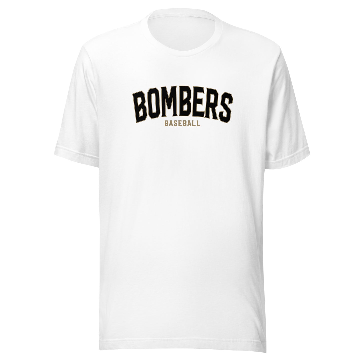 Bombers Arc T-shirt | Bella + Canvas