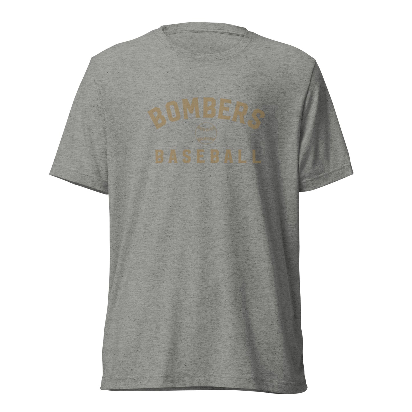 Bombers Baseball Arc Tri-blend T-shirt | Bella + Canvas