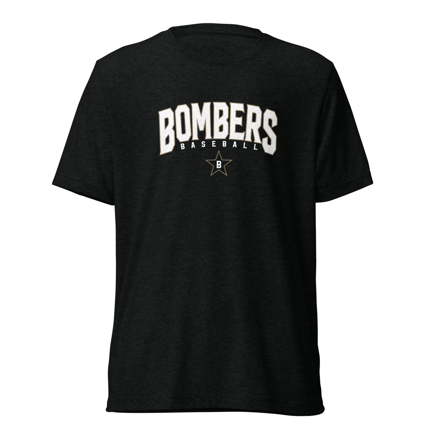 Bombers Bookend Tri-blend T-shirt | Bella + Canvas