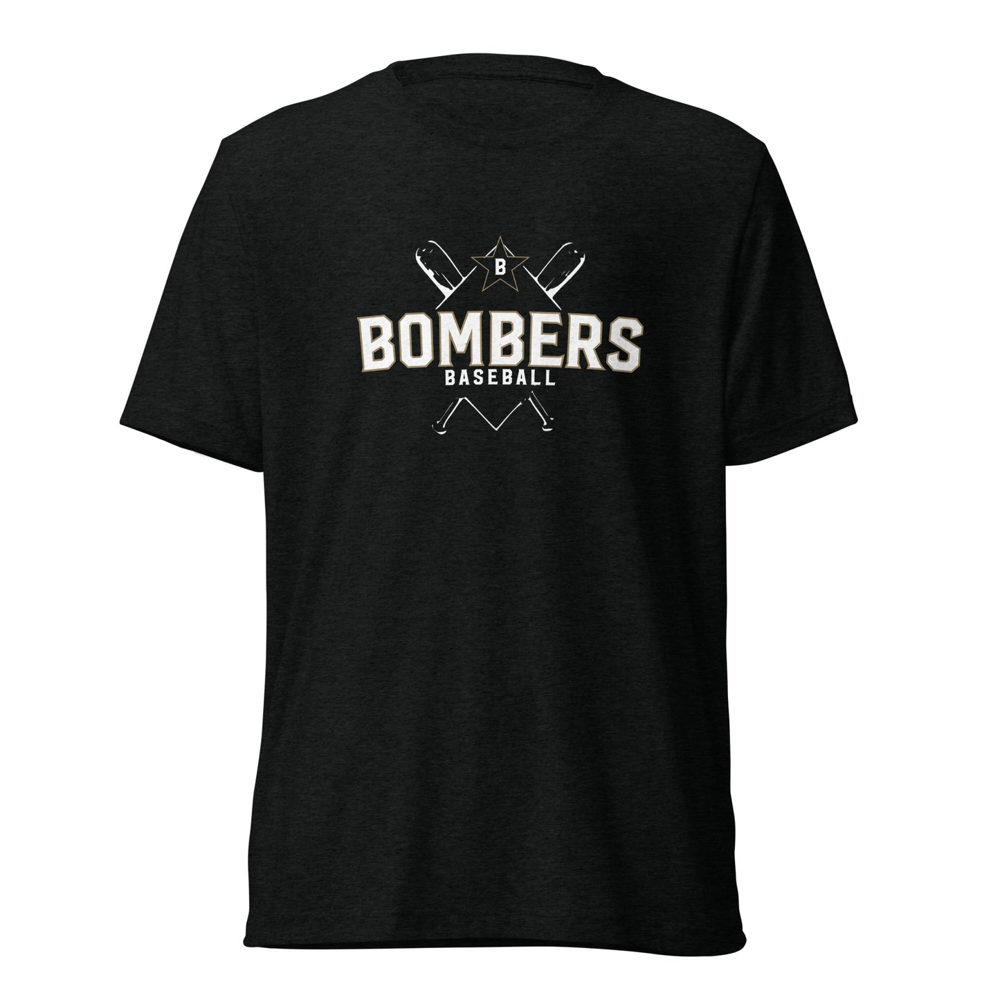 Bombers Cross Tri-blend T-shirt | Bella + Canvas