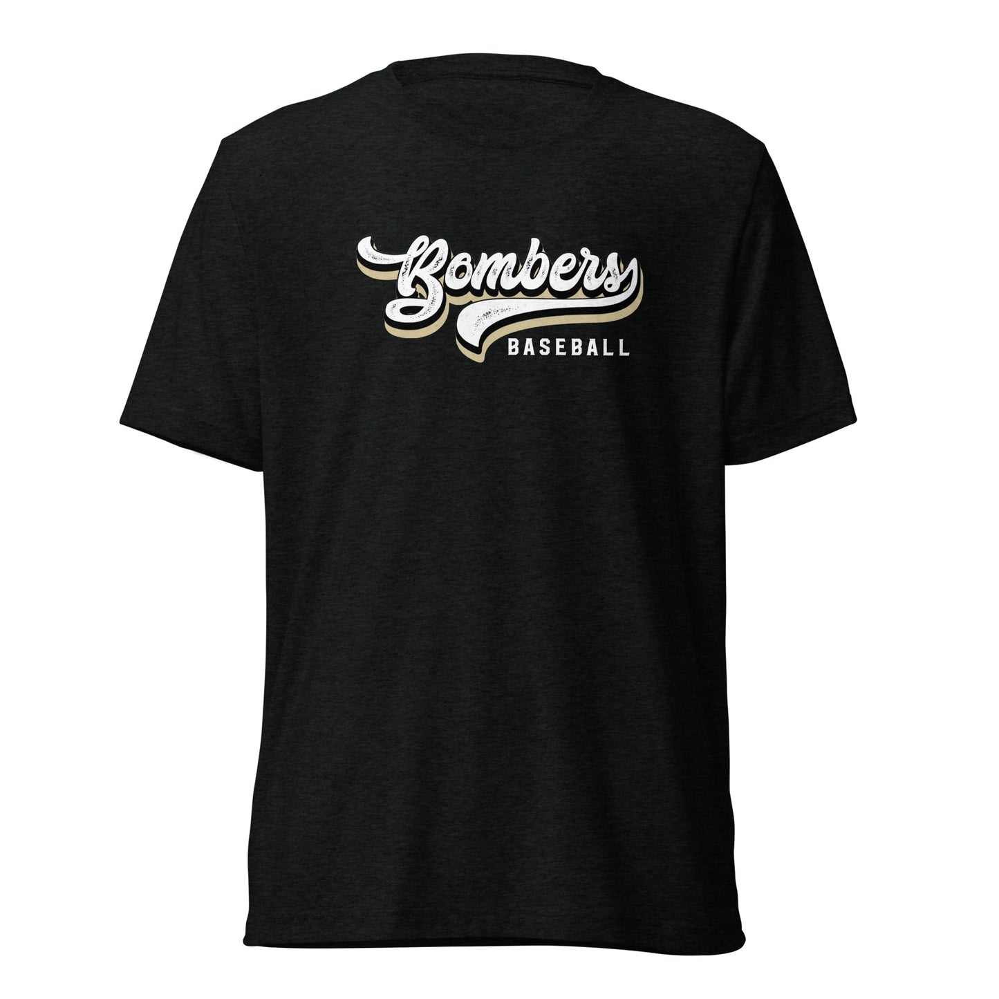 Bombers Script Tri-blend T-shirt | Bella + Canvas