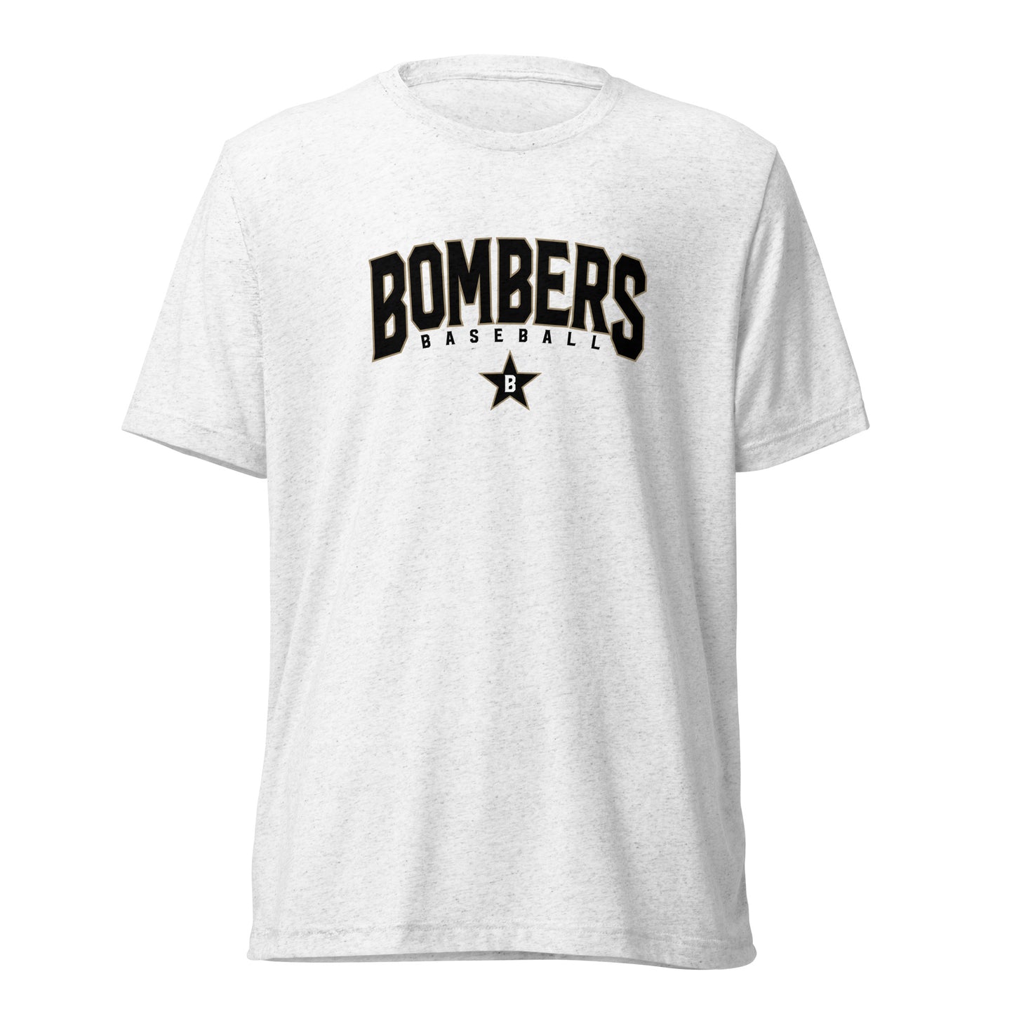 Bombers Bookend Tri-blend T-shirt | Bella + Canvas