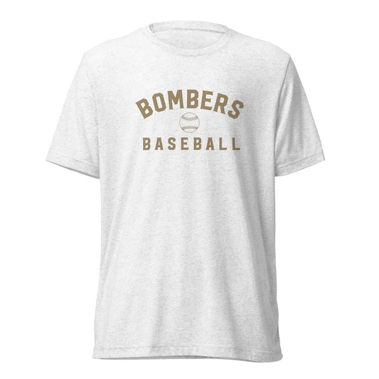 Bombers Baseball Arc Tri-blend T-shirt | Bella + Canvas