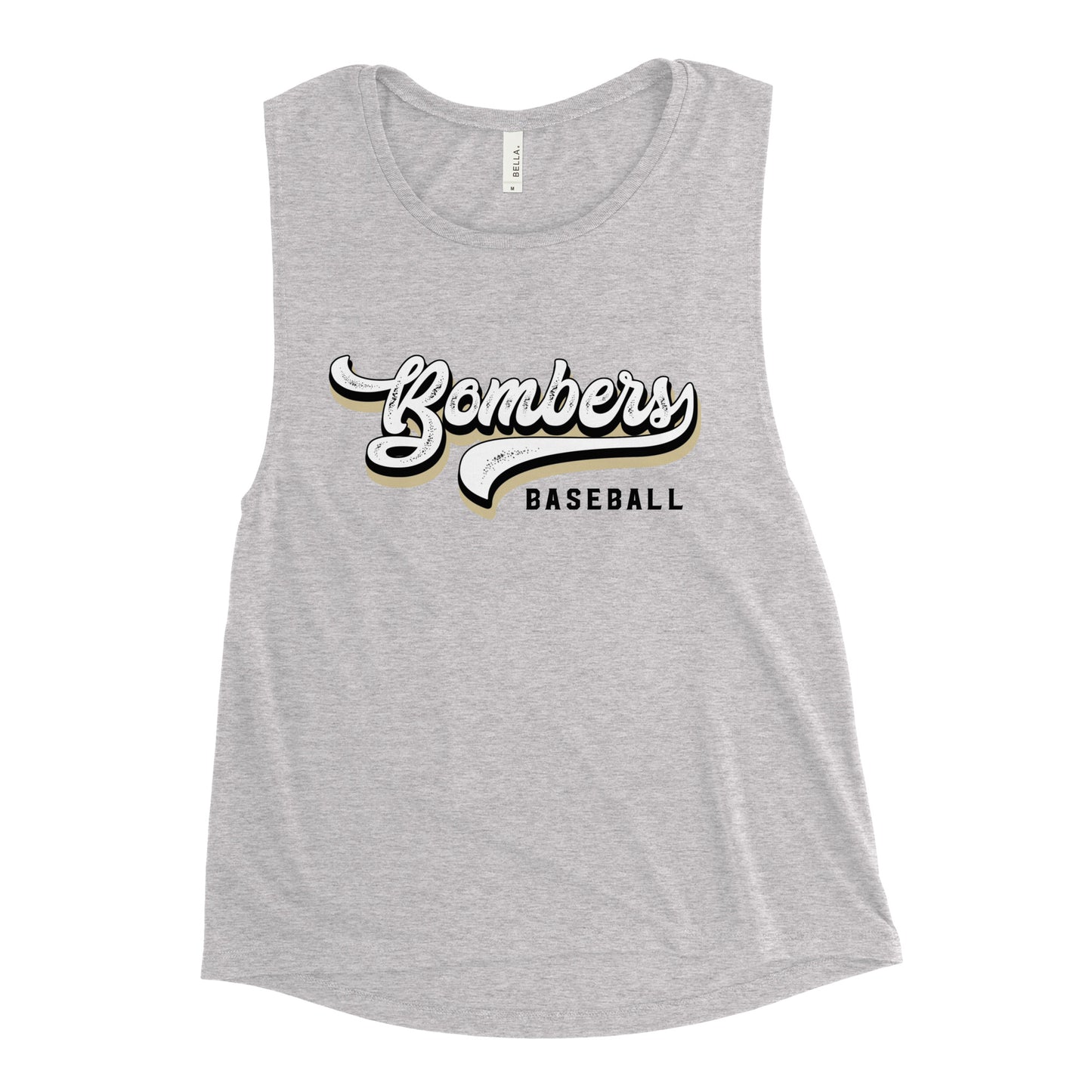 Bombers Script Tank | Bella + Canvas