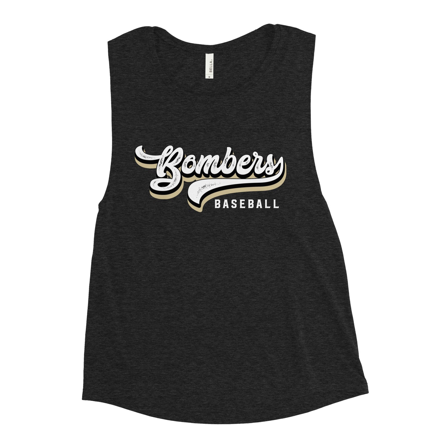 Bombers Script Tank | Bella + Canvas