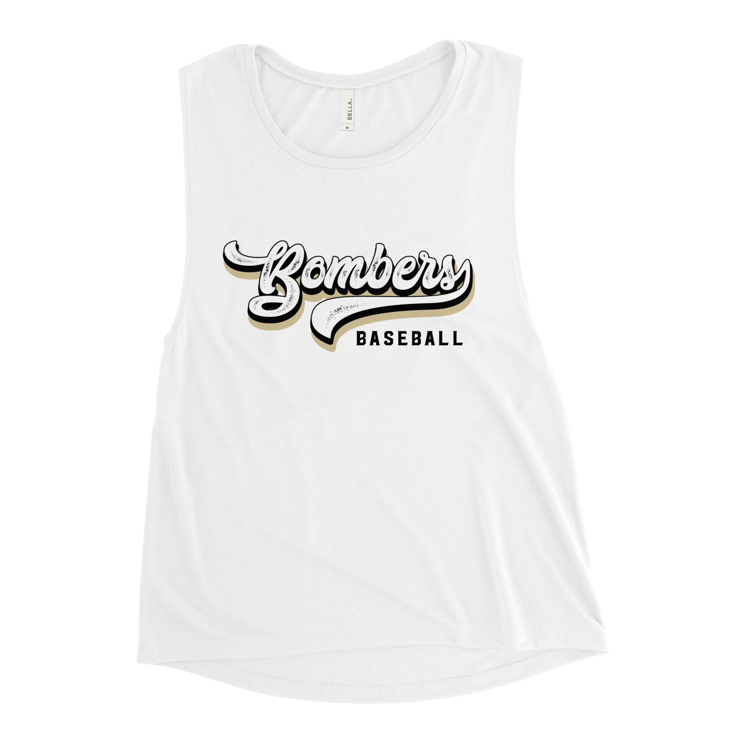 Bombers Script Tank | Bella + Canvas