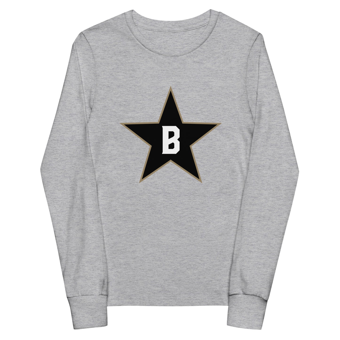 Bombers Star Long Sleeve Tee | Bella + Canvas