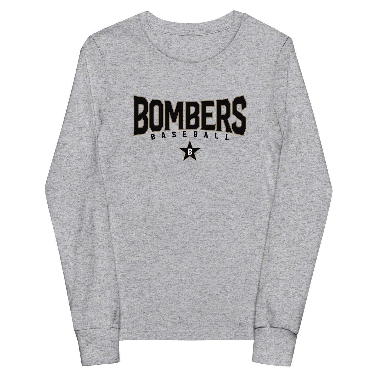 Bombers Squeeze Long Sleeve Tee | Bella + Canvas